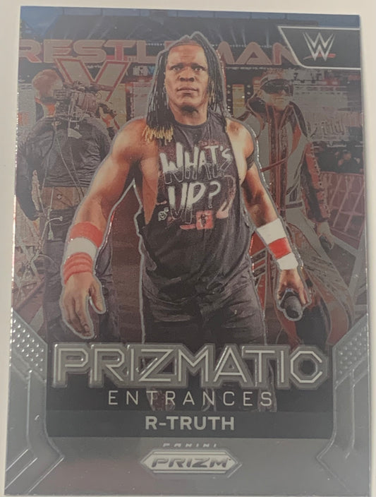 R-Truth 2024 WWE Panini Prizm Prizmatic Insert Card