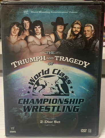 The Triumph and Tragedy of World Class Championship Wrestling (2-Disc Set) Sealed, Brand New