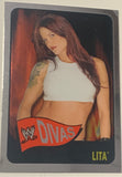 Lita 2006 WWE Topps Chrome Heritage Card