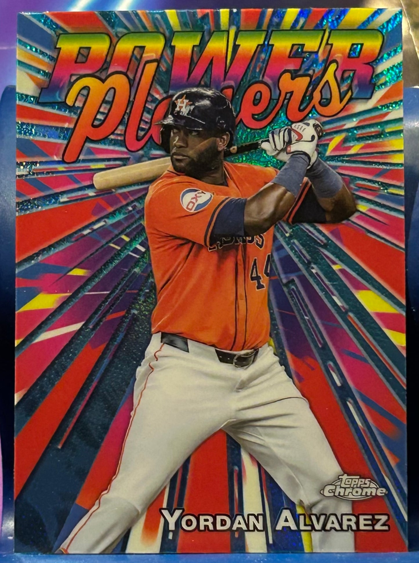* Yordan Alvarez 2025 Topps Chrome “Power Players” Insert Card (Houston Astros)
