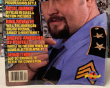 WWF WWE Magazine April 1990 THE BIG BOSSMAN (Hard To Find)