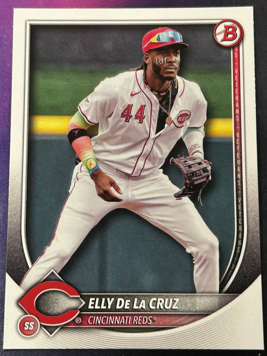 * Elly De La Cruz 2025 Bowman Card #44 (Cincinnati Reds)
