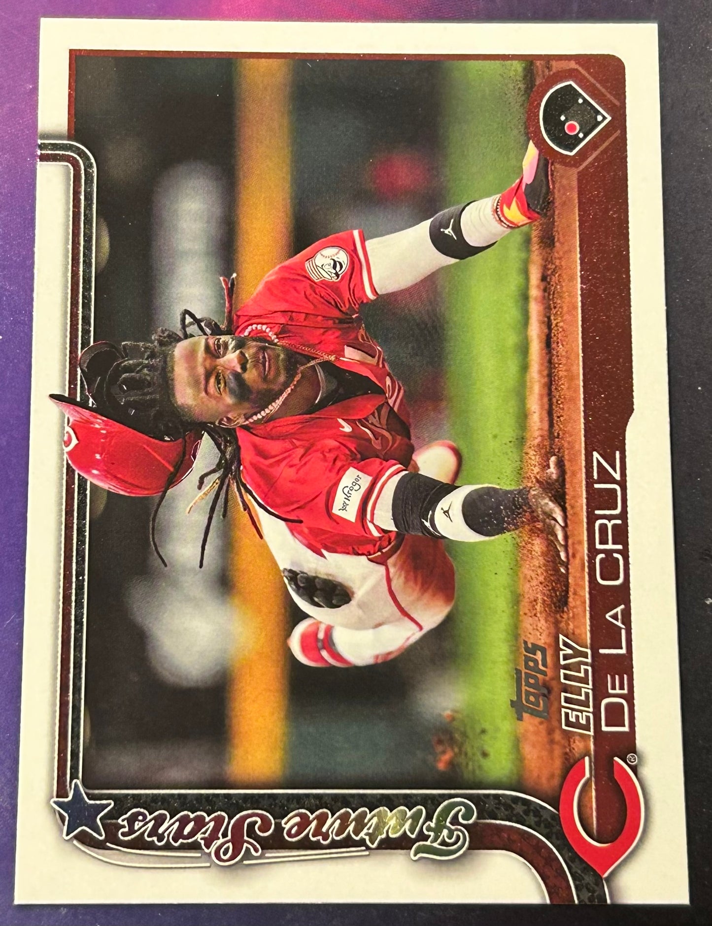 * Elly De La Cruz 2025 Topps FUTURE STARS Card (Cincinnati Reds)