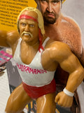 Hulk Hogan LJN (Black Card) Figure (Very Hard To Find)