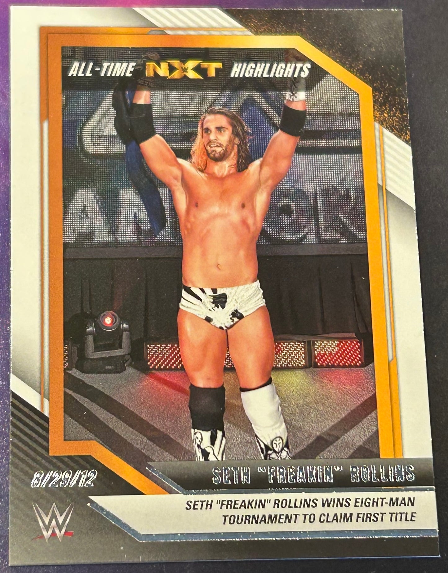 * Seth Rollins 2022 NXT WWE Card #1