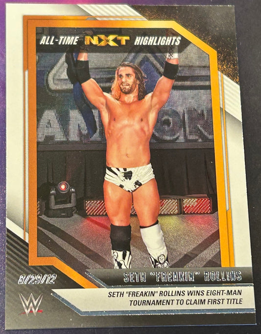 * Seth Rollins 2022 NXT WWE Card #1