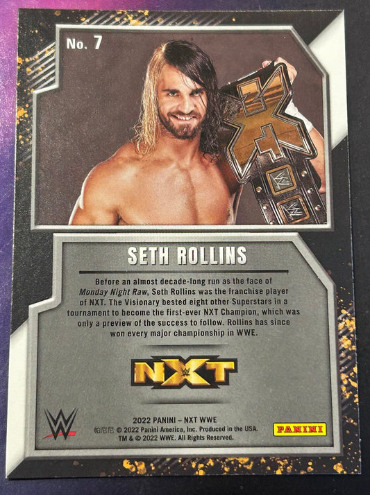 * Seth Rollins 2022 NXT WWE Card #7
