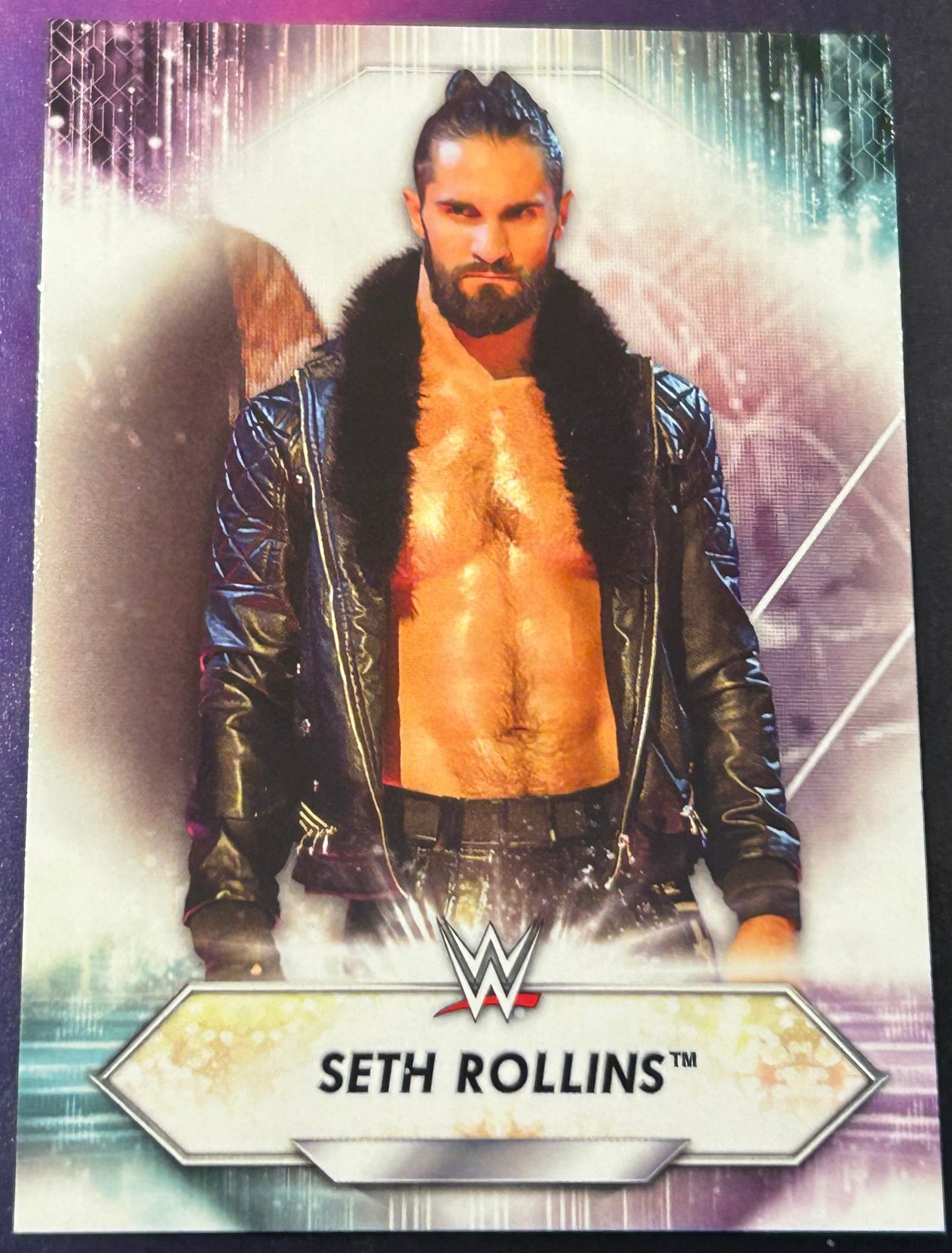 * Seth Rollins 2021 WWE Topps Smackdown Card #164