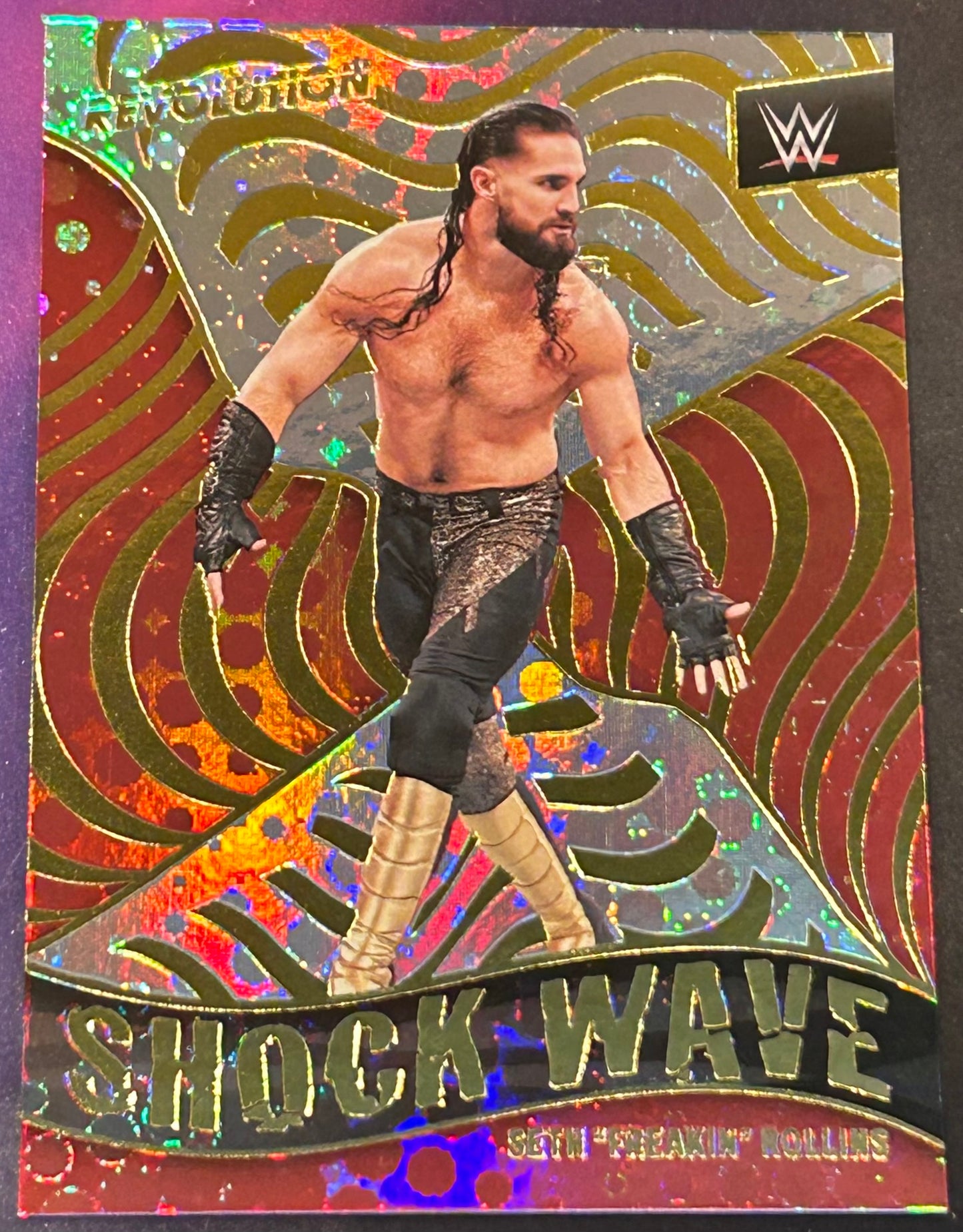 * Seth Rollins 2022 WWE Panini Prizm “Fearless” Insert Card