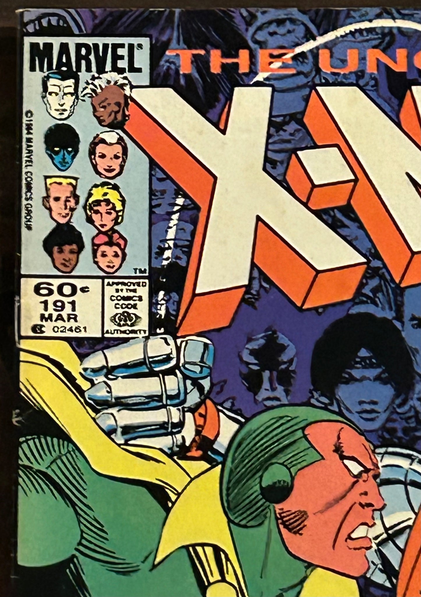 * Uncanny X-Men #191 (1st Appearance of Nimrod) Newstand Edition