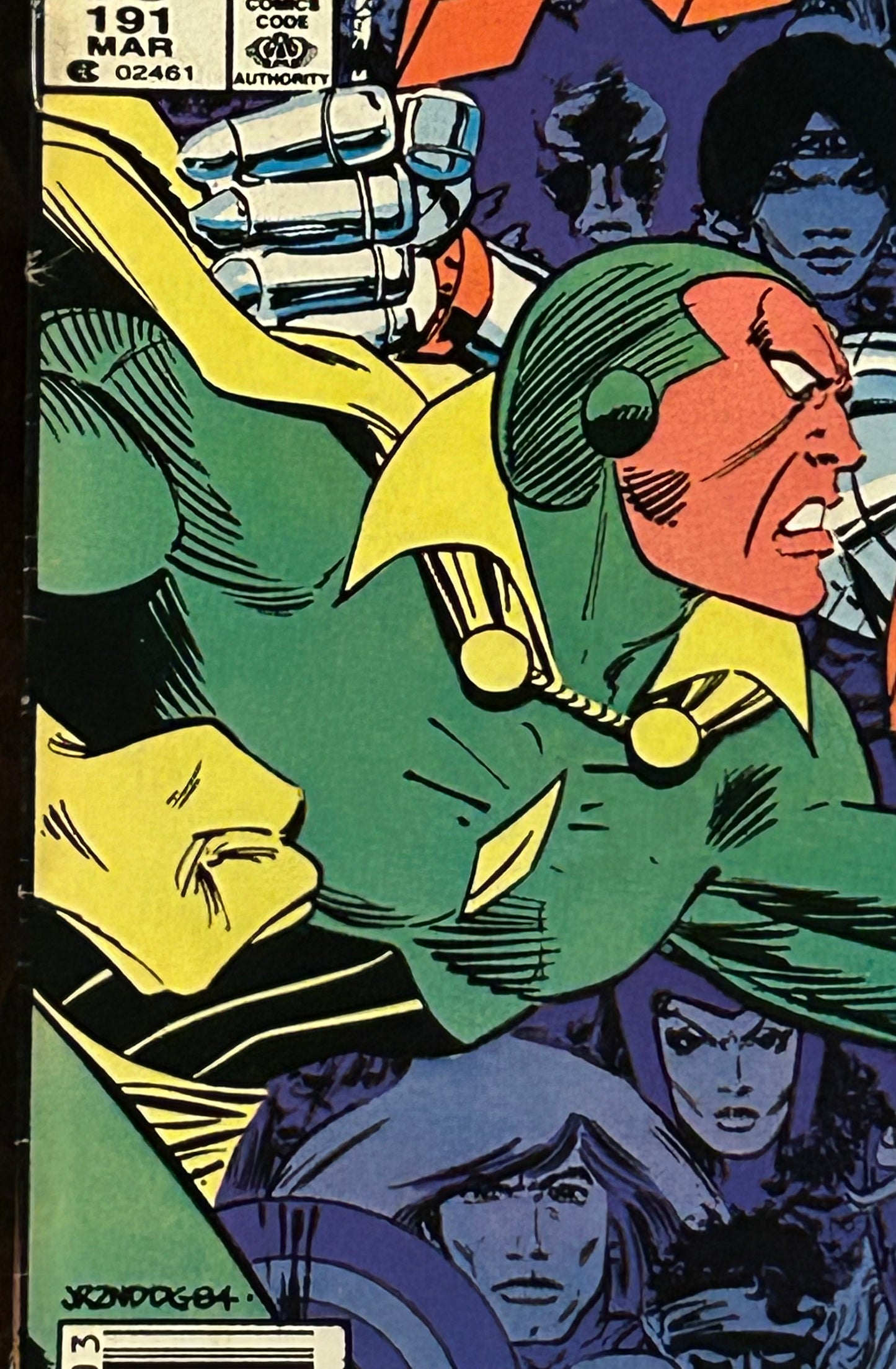 * Uncanny X-Men #191 (1st Appearance of Nimrod) Newstand Edition
