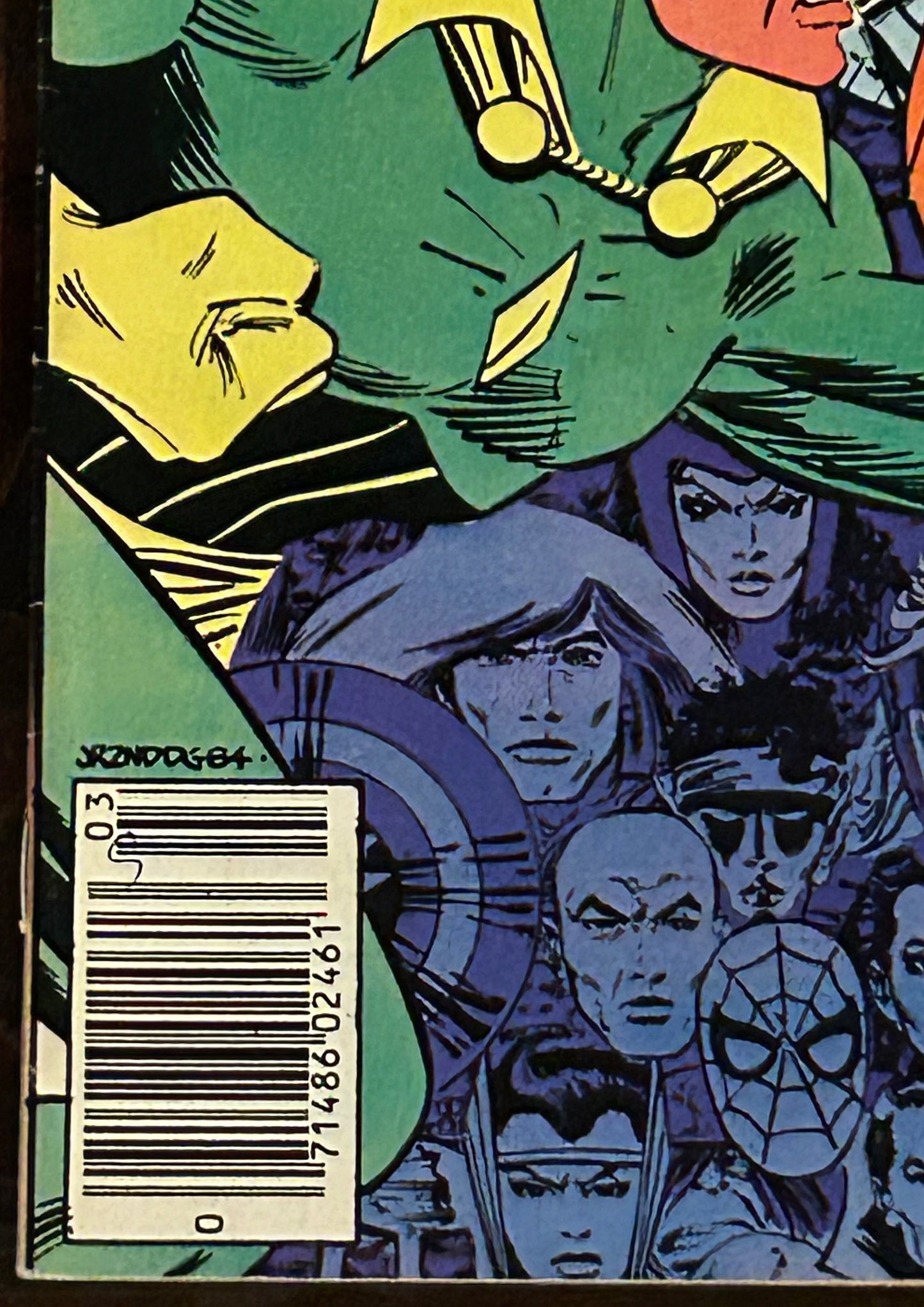 * Uncanny X-Men #191 (1st Appearance of Nimrod) Newstand Edition