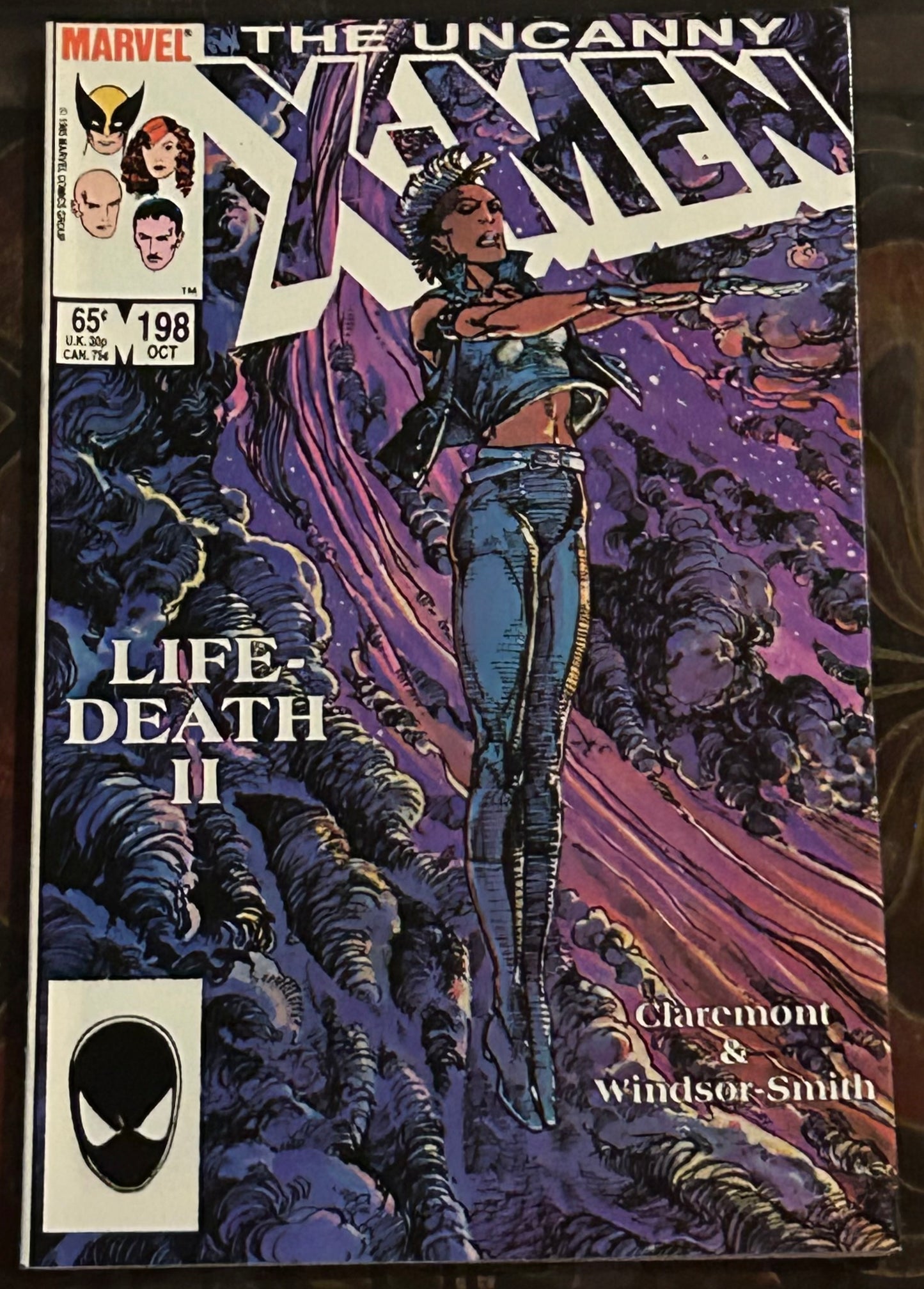 * Uncanny X-Men #198 (Cover & Art by Barry Windsor-Smith)