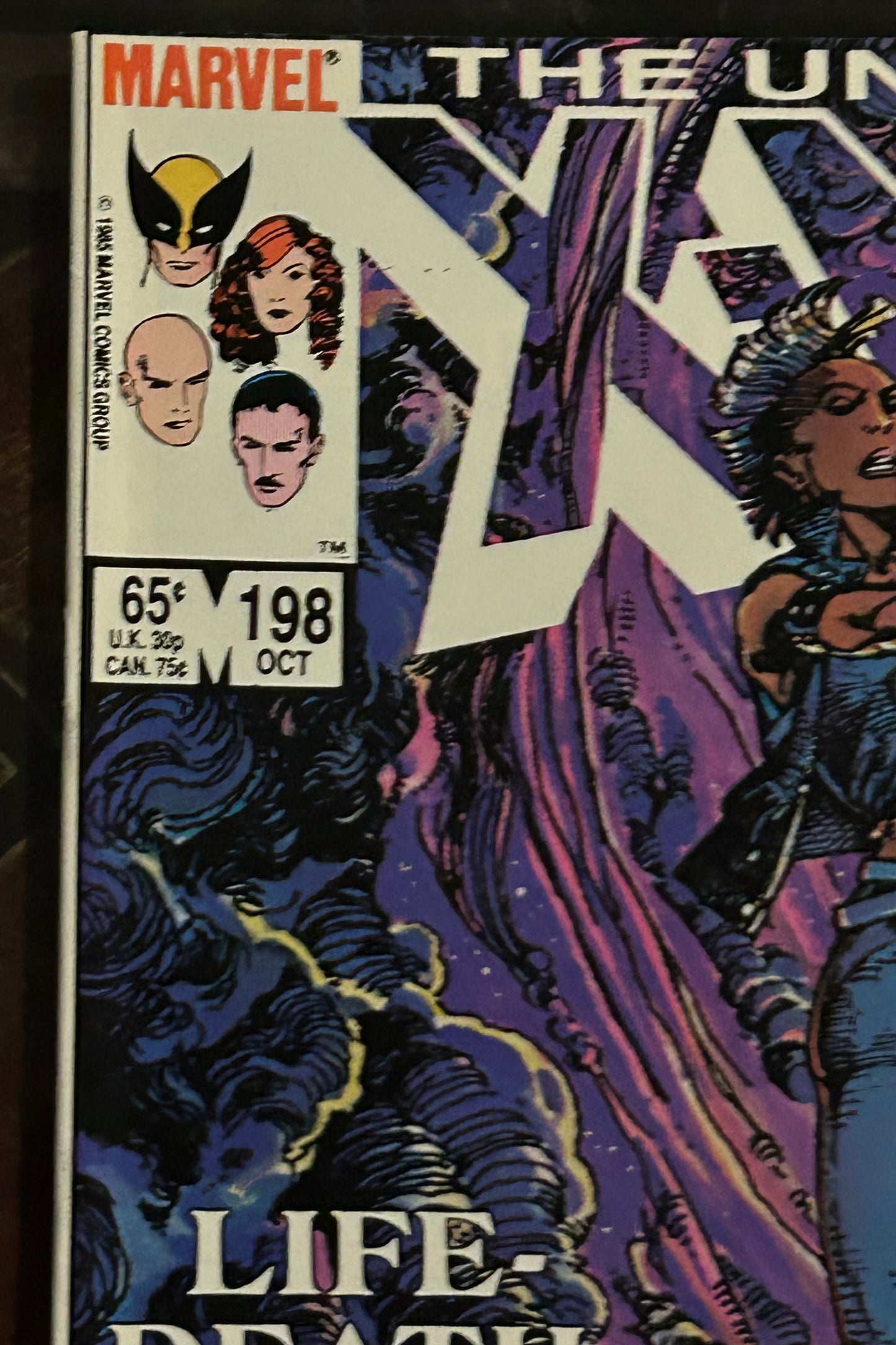 * Uncanny X-Men #198 (Cover & Art by Barry Windsor-Smith)