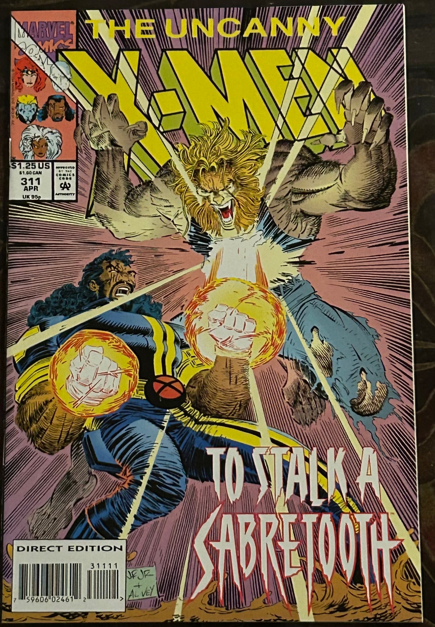 * Uncanny X-Men #311 (1st Cameo Appearance of The Phalanx in their true form)