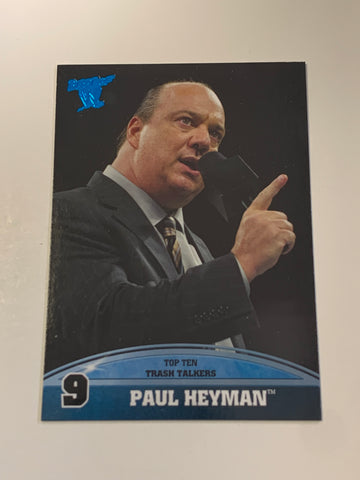 Paul Heyman 2013 WWE “Best of WWE” Card 2024 Hall of Fame (Newly Listed)