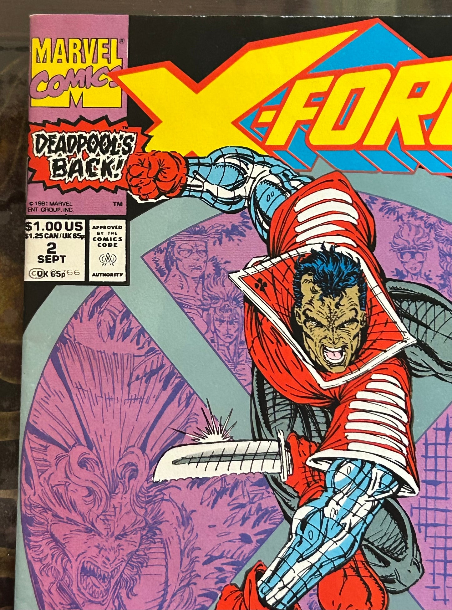 * X-Force #2 (2nd Appearance of Deadpool)