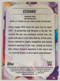 Cesaro 2020 WWE Topps Chrome X-Fractor Refractor Card