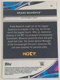 Drake Maverick 2021 WWE Topps Finest GOLD REFRACTOR Card #6/50 (Only 50 Made)