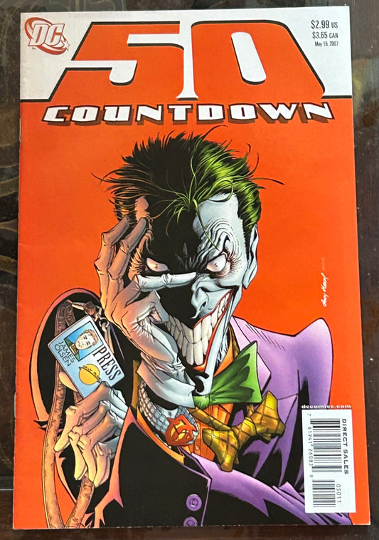 * DC Comics “Countdown To Final Crisis” #50 (The Joker)