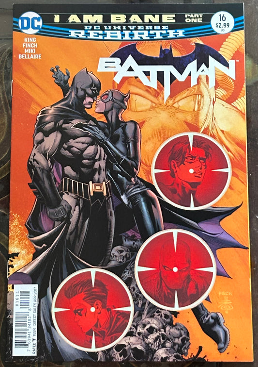 * Batman (Vol. 3) #16 DC Universe REBIRTH “I am Bane Part One”