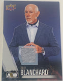 Tully Blanchard 2021 AEW UD Upper Deck Authentic Memorabilia Card