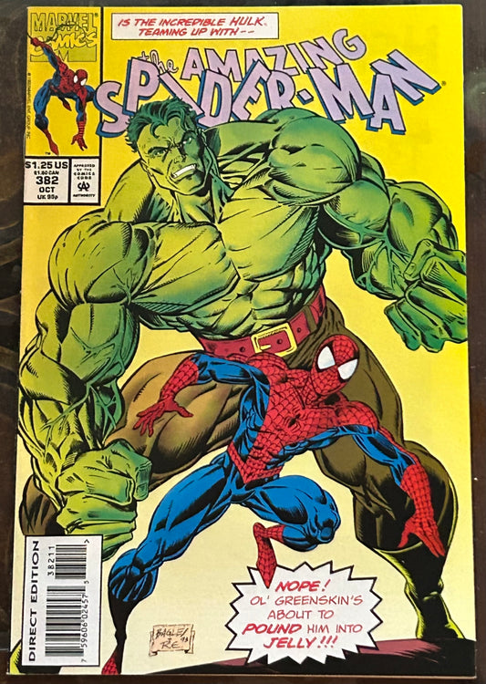 * Amazing Spiderman #382 (The Incredible Hulk)
