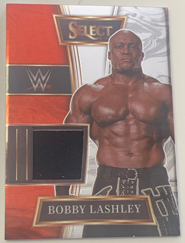 Bobby Lashley 2022 WWE Panini Select Authentic Memorabilia Card