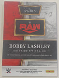 Bobby Lashley 2022 WWE Panini Select Authentic Memorabilia Card