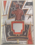 Kofi Kingston 2022 WWE Panini Select Authentic Memorabilia Card