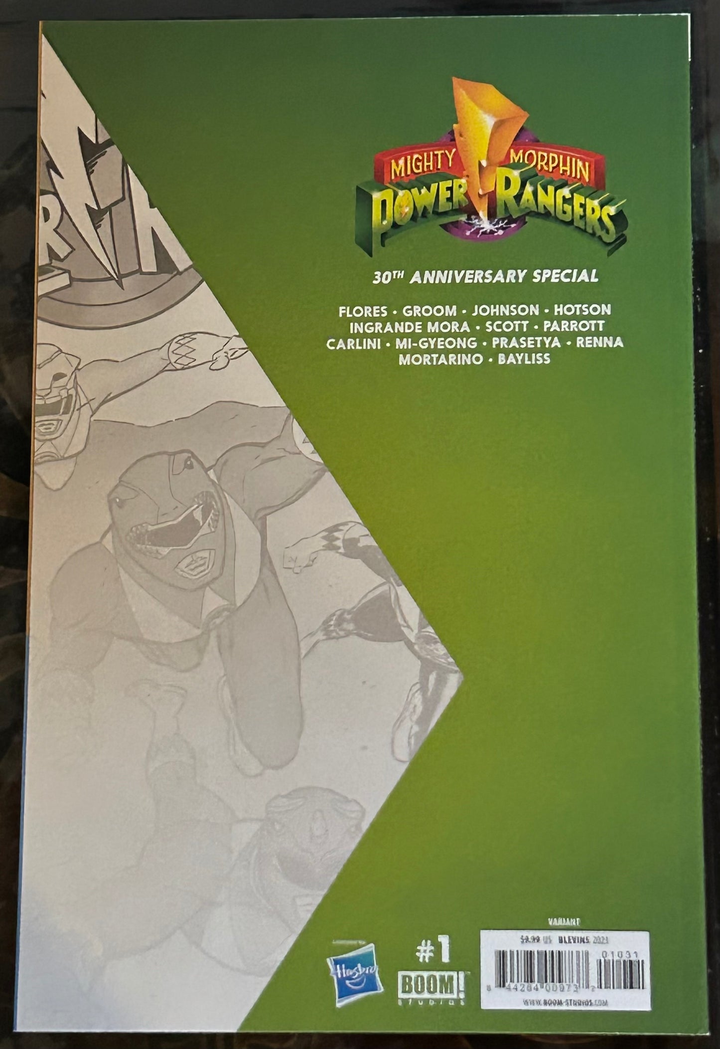 * Mighty Morphin Power Rangers 30th Anniversary #1 (Variant Edition)