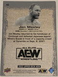 Jon Moxley aka Dean Ambrose AEW 2022 UD Upper Deck Gold Card