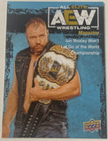 Jon Moxley aka Dean Ambrose AEW 2021 UD Upper Deck Magazine Card