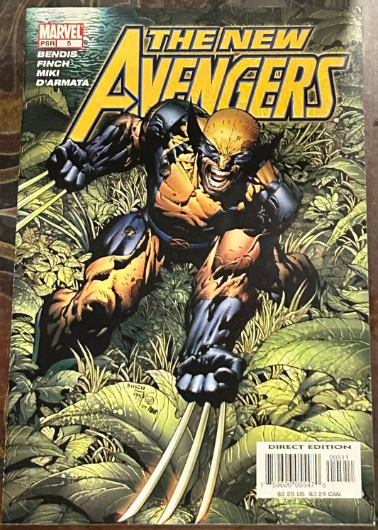 * The New Avengers #5 (WOLVERINE)