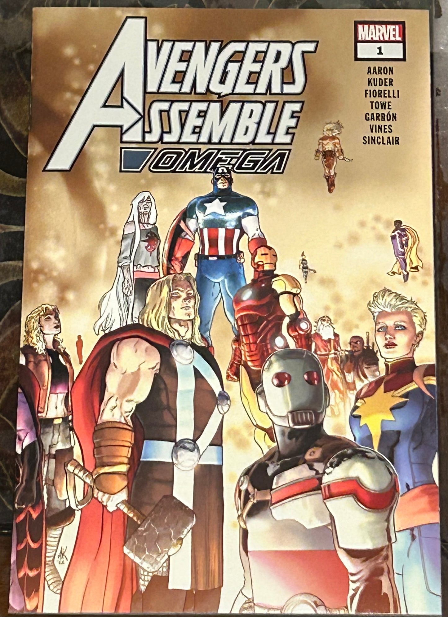 * Avengers Assemble OMEGA #1 (Captain America, Thor, Iron Man & more)