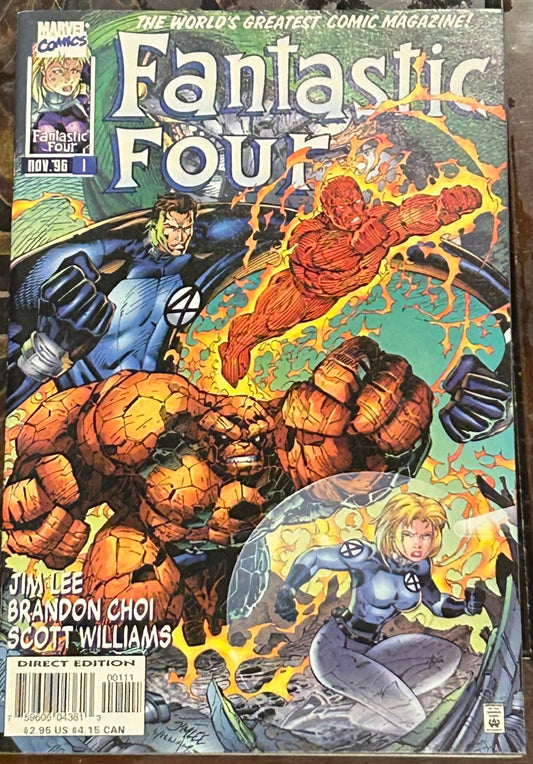 * Fantastic Four (Vol 2) #1 (JIM LEE)
