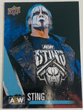 Sting AEW 2021 UD Upper Deck Card!!!!