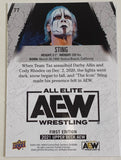 Sting AEW 2021 UD Upper Deck Card!!!!