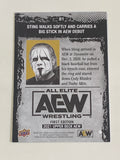 Sting AEW 2021 UD Upper Deck Magazine Card!!!!