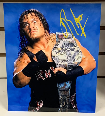 Rhino Signed 8x10 Color Photo ECW WWE (Comes w/COA) (Newly Listed)