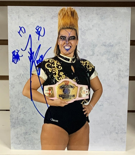 Bull Nakano Signed 8x10 Color Photo COA