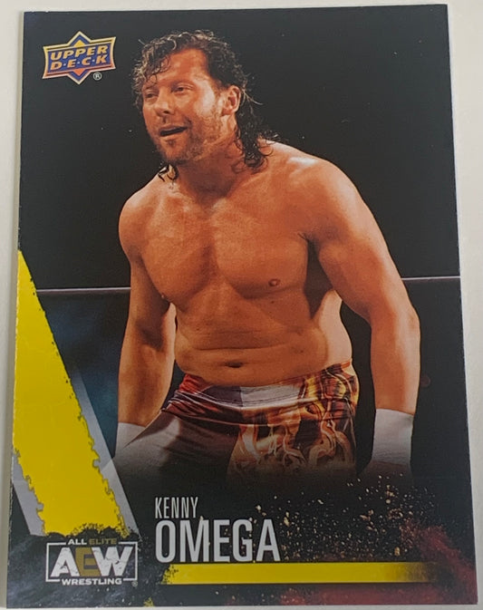 Kenny Omega 2021 UD Upper Deck Yellow Parallel Card