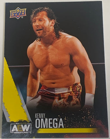 Kenny Omega 2021 UD Upper Deck Yellow Parallel Card!!!