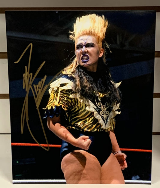 Bull Nakano Signed 8x10 Color Photo COA