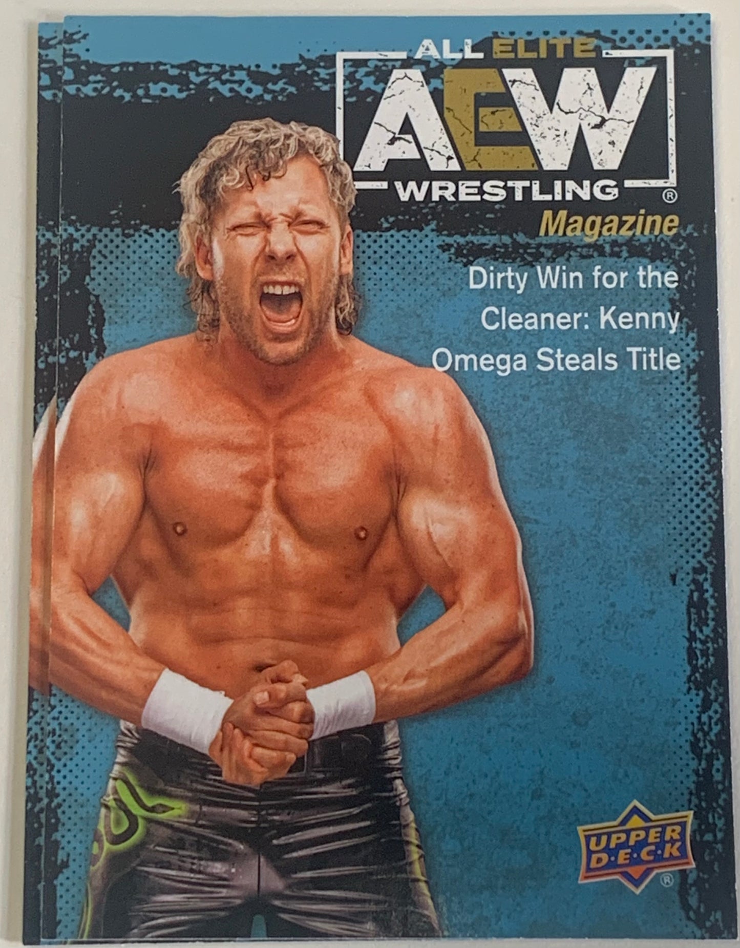 Kenny Omega 2021 UD Upper Deck Magazine Card