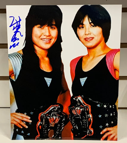 Itsuki Yamazaki Signed 8x10 Color Photo Jumping Bomb Angels (Comes w/COA) (Newly Listed)