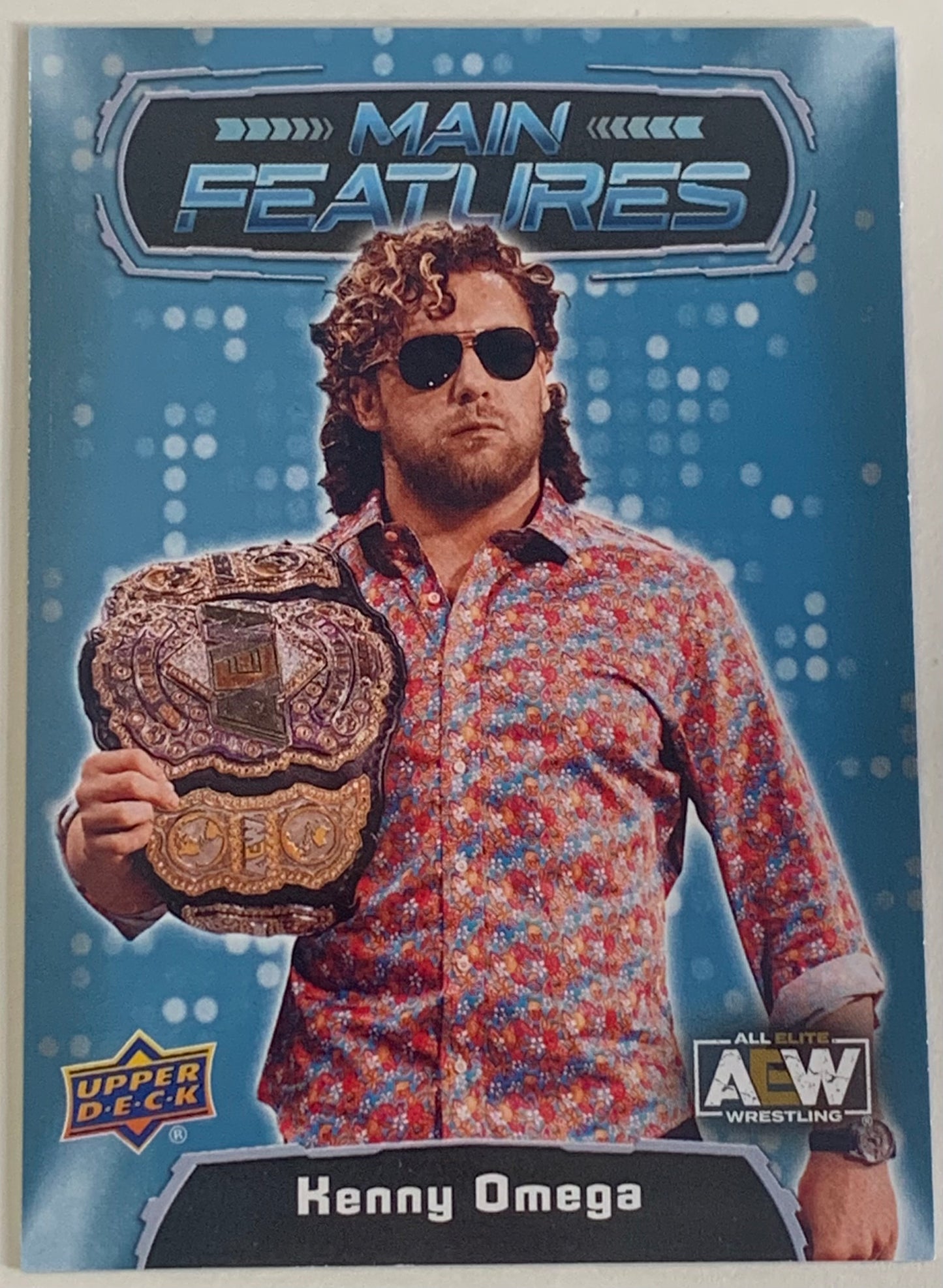 Kenny Omega 2022 UD Upper Deck Main Features Card