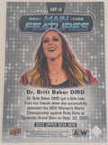 Britt Baker 2022 AEW UD Upper Deck Main Features Card