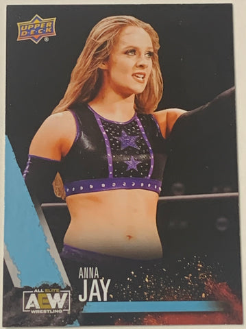 Anna Jay 2021 AEW UD Upper Deck Card!!!!