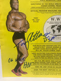 Tony Atlas Signed WWF Championship Wrestling Official Program 2/15/1982 (Comes w/COA)